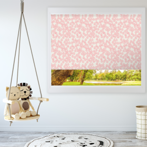 Drops - Strawberry and Cream - Blinds in Print - Patricia Braune designs