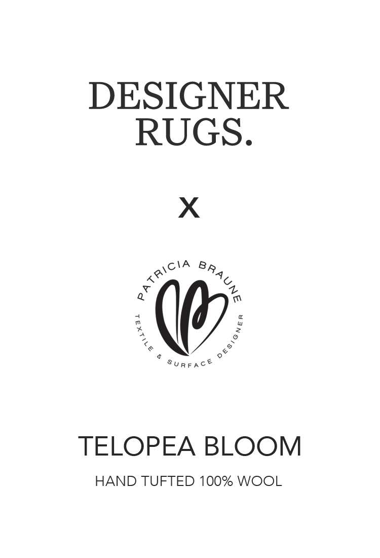 Designer Rugs x Patricia Braune - Telopea Bloom